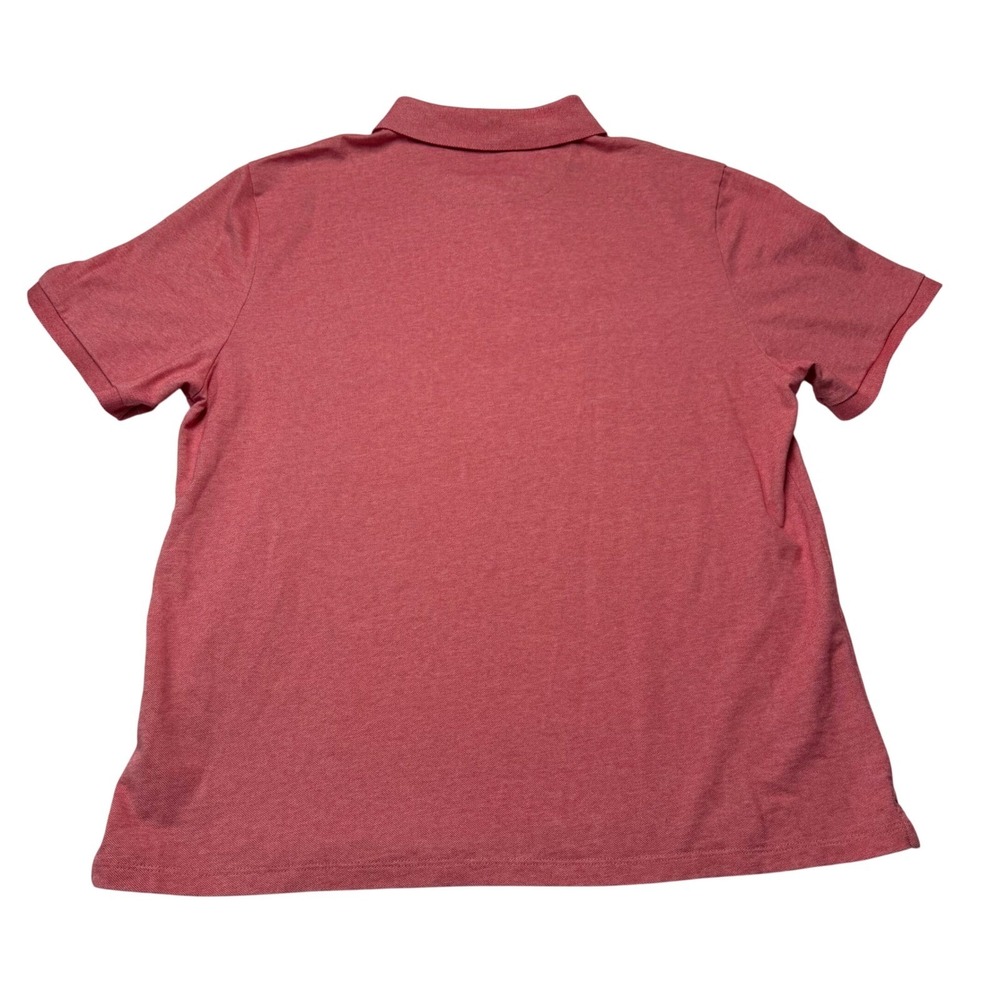 Vineyard Vines Edgartown Polo Shirt Red Heather Short Sleeve Stretch Mens L - Picture 3 of 9